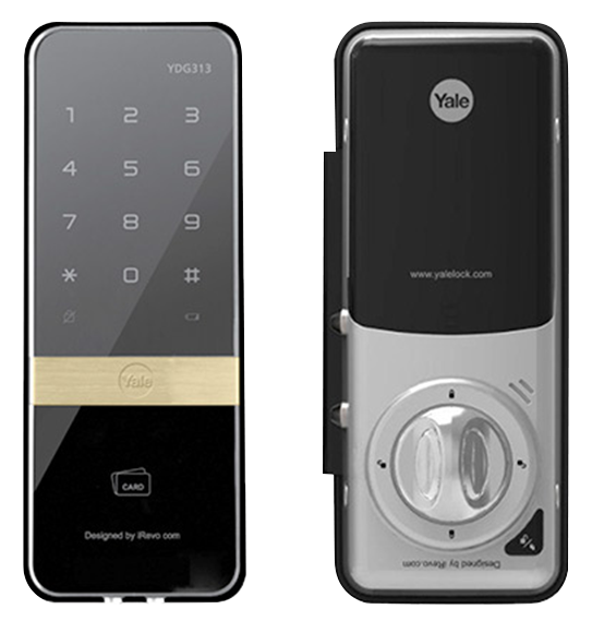 Cerradura Digital YDG313. Para Puertas de Vidrio