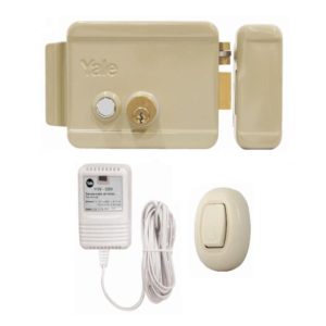 Kit cerradura 678 + Transformador + Botón