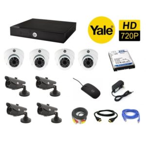 Kit 8 Cámaras + DVR 8 Canales + 1TB